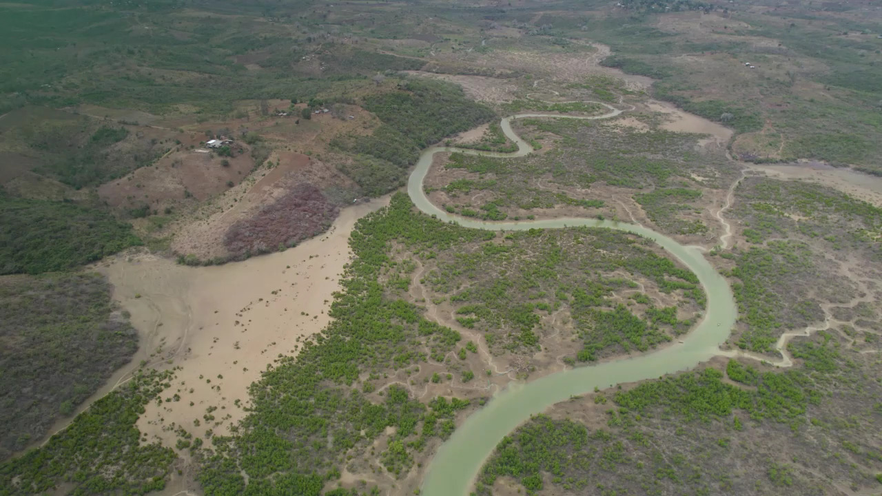 plastic pollution after image